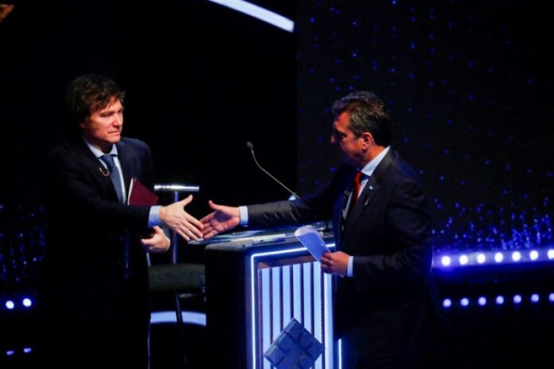 Massa y Milei juegan sus ltimas cartas en el debate presidencial