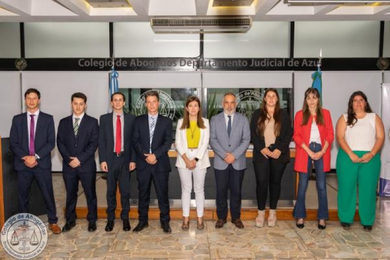 El Colegio de Abogados de Azul recibi a los nuevos matriculados