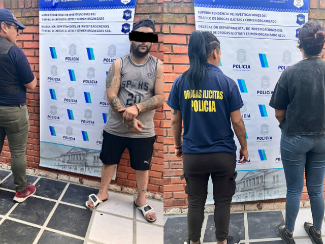 Dos personas fueron detenidas por comercializar cocana