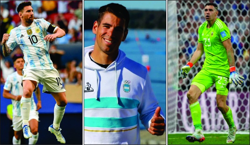Messi, Dibu Martnez y Vernice ternados a los premios Olimpia