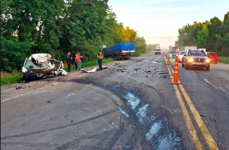 Un muerto por un accidente en Ruta 3 a la altura de Ca�uelas