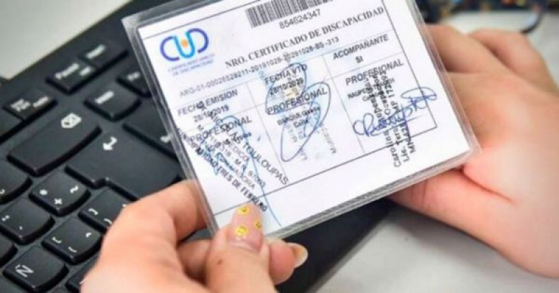 Certificados nicos de Discapacidad: Prrrogas vigentes