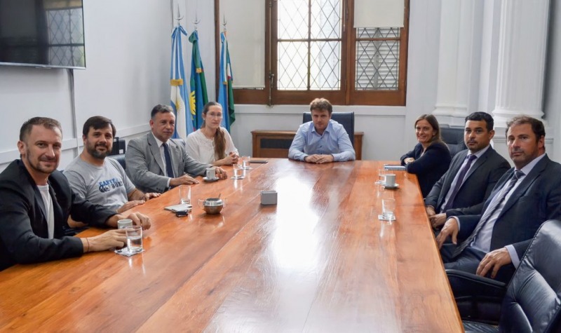 El intendente Wesner se reuni con el fiscal general Marcelo Sobrino