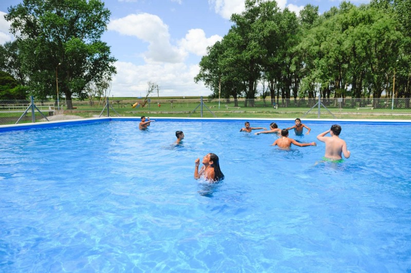 Se habilit el piletn del Balneario de Colonia San Miguel