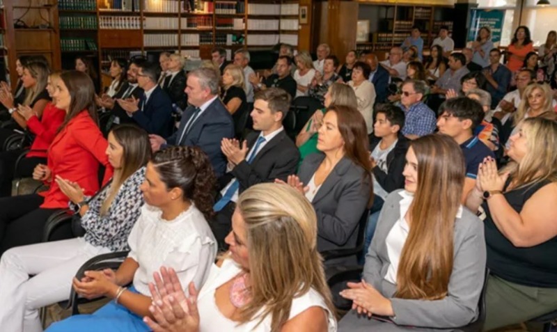 Matriculados olavarrienses en el Colegio de Abogados de Azul