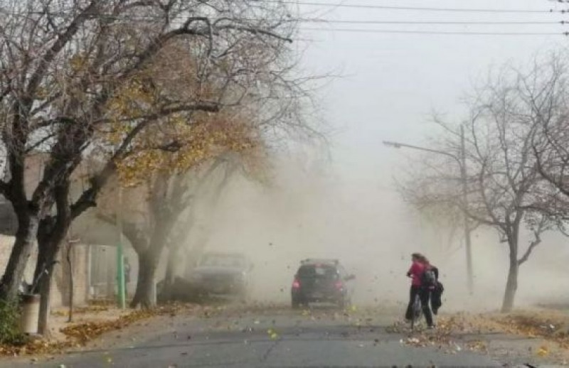 Alerta amarilla por fuertes vientos para Olavarra y la regin