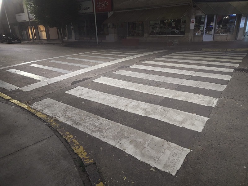Piden informaci�n sobre recientes trabajos de demarcaci�n vial