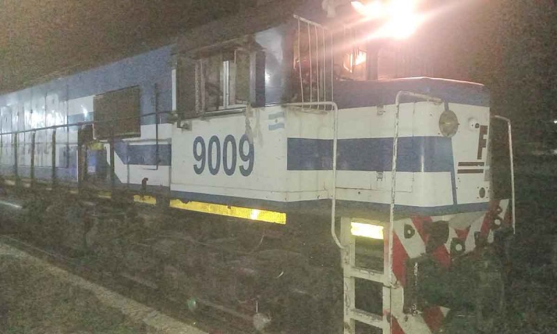 Conduca alcoholizado un tren y embisti a un hombre