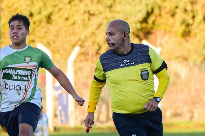 El lapridense Daniel Dassori arbitrar la primera final