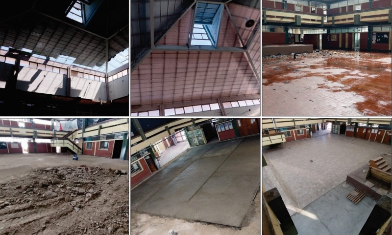 Avanzan a gran ritmo las obras en el Colegio Nacional