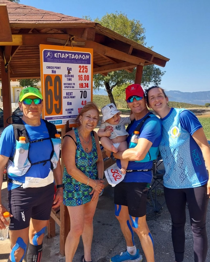 Dos olavarrienses presentes en la Spartathlon de Grecia