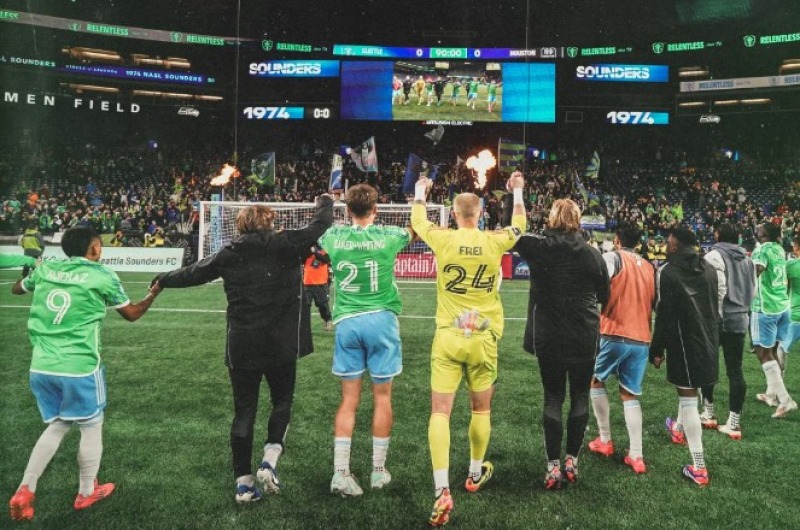 El Sounders de Pedro De la Vega tom ventaja en los playoffs