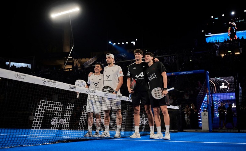 Fede y Galn tampoco pudieron con Agustn Tapia y Coello en Dubai