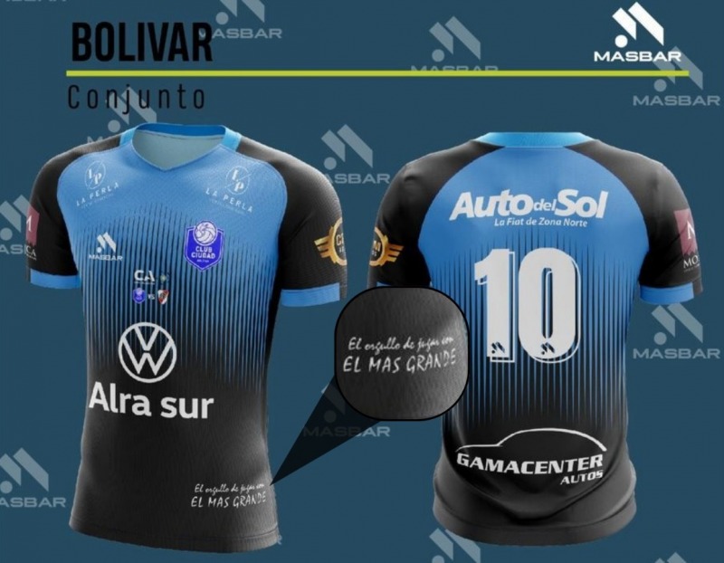 Ciudad de Bol�var elogiar� a River en su camiseta