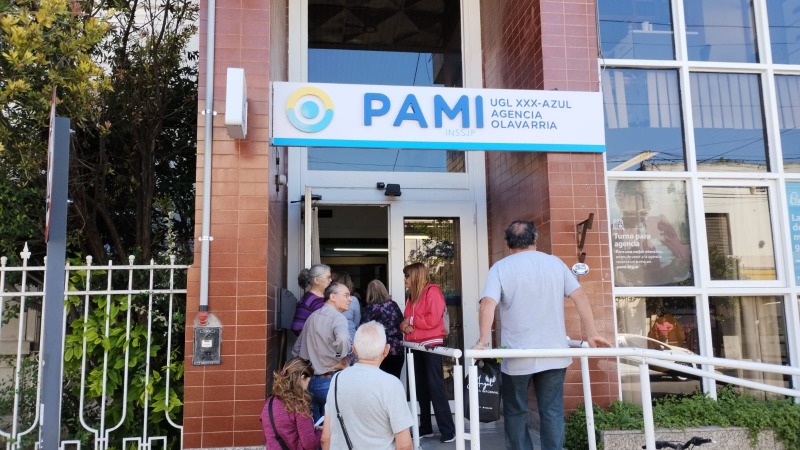 La agencia del PAMI en Olavarra cit a siete afiliados y afiliadas