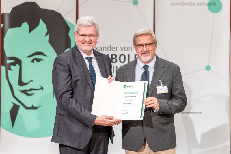 Gustavo Politis recibi el Premio de Investigacin Humboldt