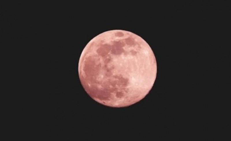 El sbado podr verse en todo el pas la Luna Rosa de abril