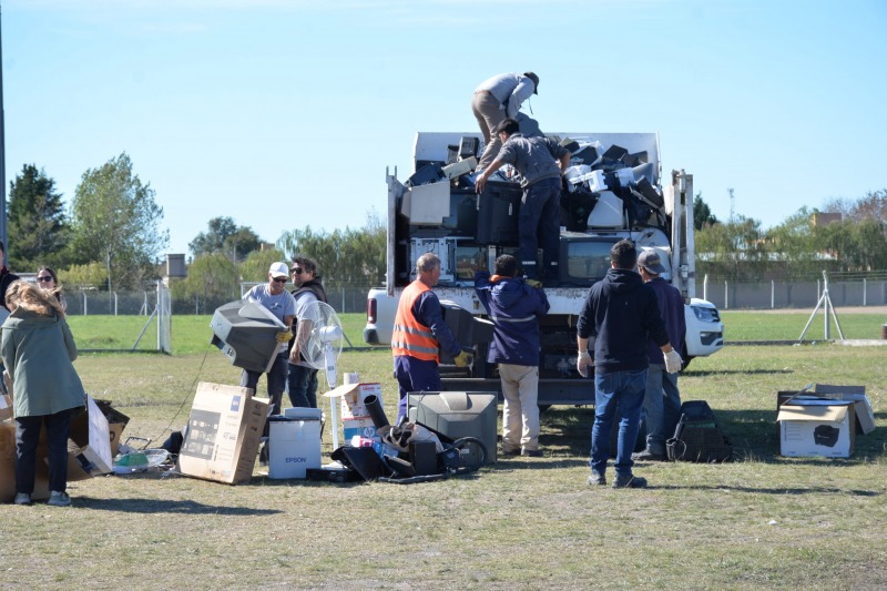 Se recolectaron ms de 5 mil kilos de residuos electrnicos