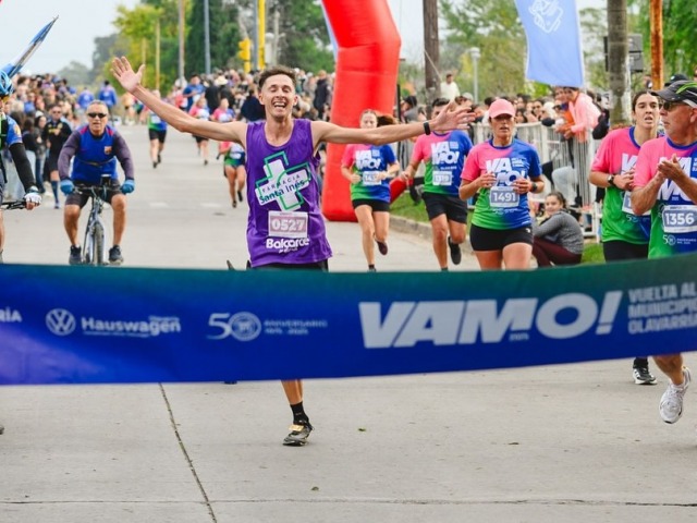 Fue una carrera muy rpida y sal decido a atacar a Gustavo
