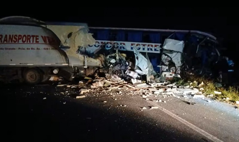 Ruta 3 trgica: al menos cuatro fallecidos en un choque