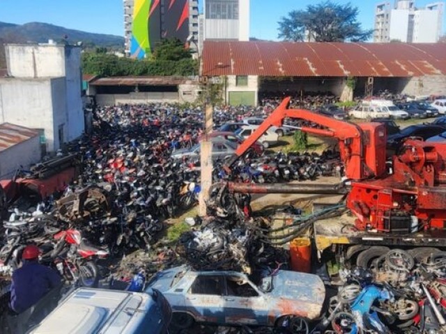 En Tandil compactan unos 1.500 vehculos