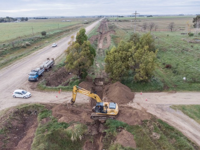 El Municipio realiza una obra hidrulica en Frontera Sur