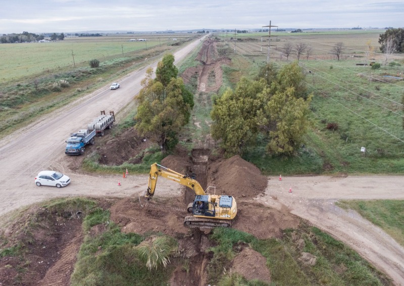 El Municipio realiza una obra hidrulica en Frontera Sur