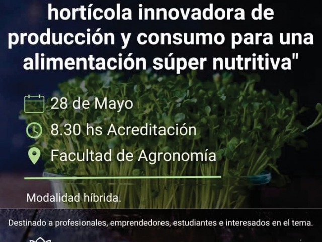 Cursos terico - prcticos en la Facultad de Agronoma