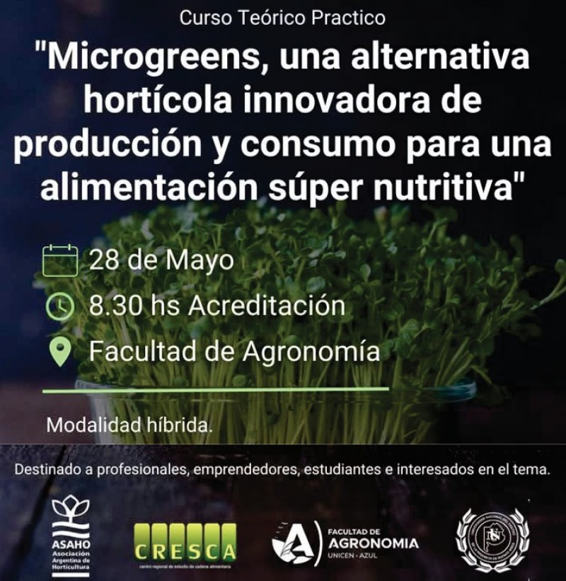 Cursos terico - prcticos en la Facultad de Agronoma