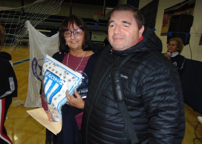 Muri Tato De Luca, referente del vleibol olavarriense