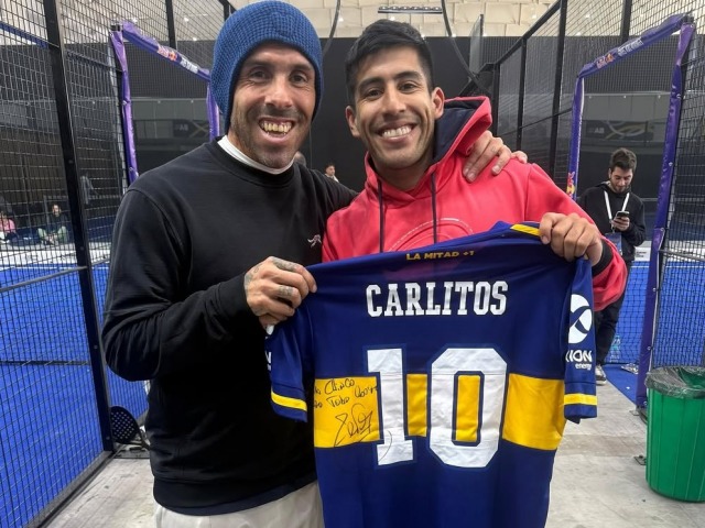 Dos potencias se saludan en el Parque Roca