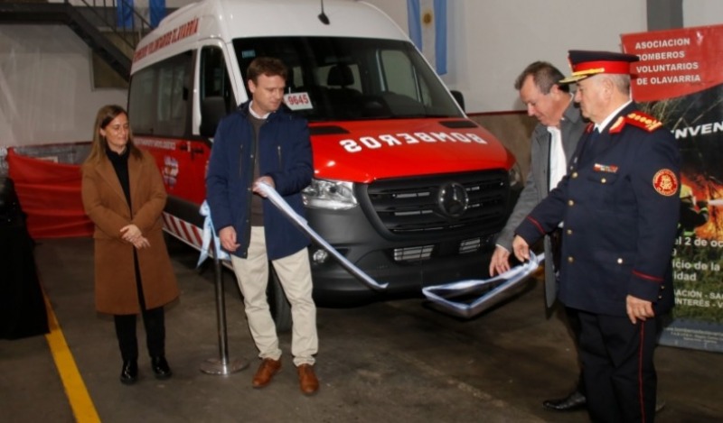 Bomberos hizo el anuncio de sus nuevas inversiones