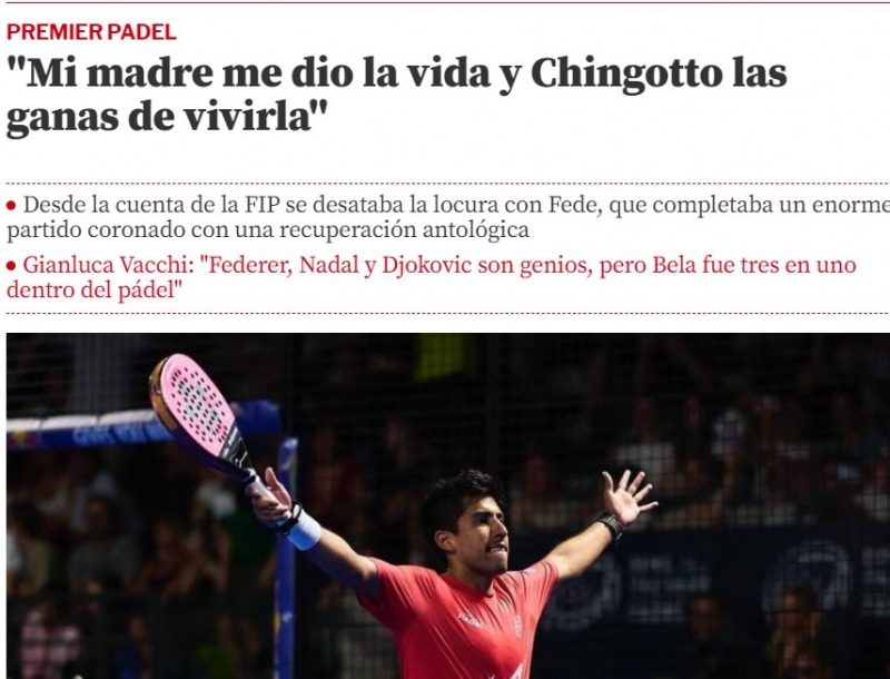 La cuenta de la FIP enloqueci con la actuacin de Fede
