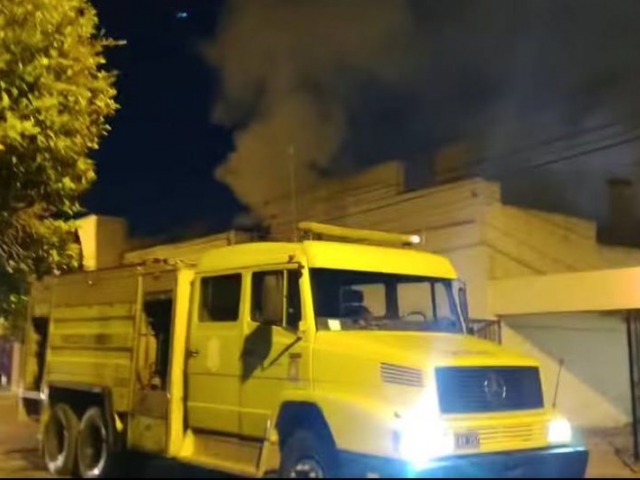 Azul: murieron dos personas en el incendio de una vivienda