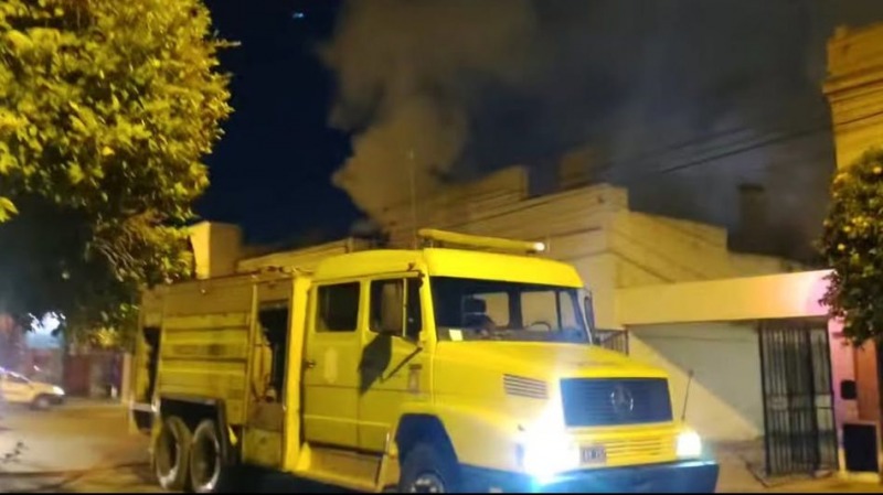 Azul: murieron dos personas en el incendio de una vivienda