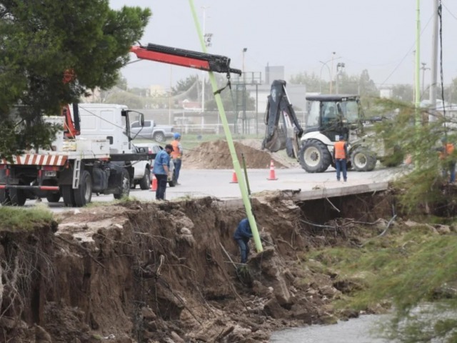 Milei vet la ley de emergencia por la inundacin en Baha Blanca