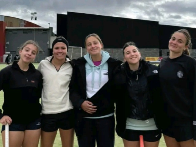 Olavarrienses en los entrenamientos de Selecciones