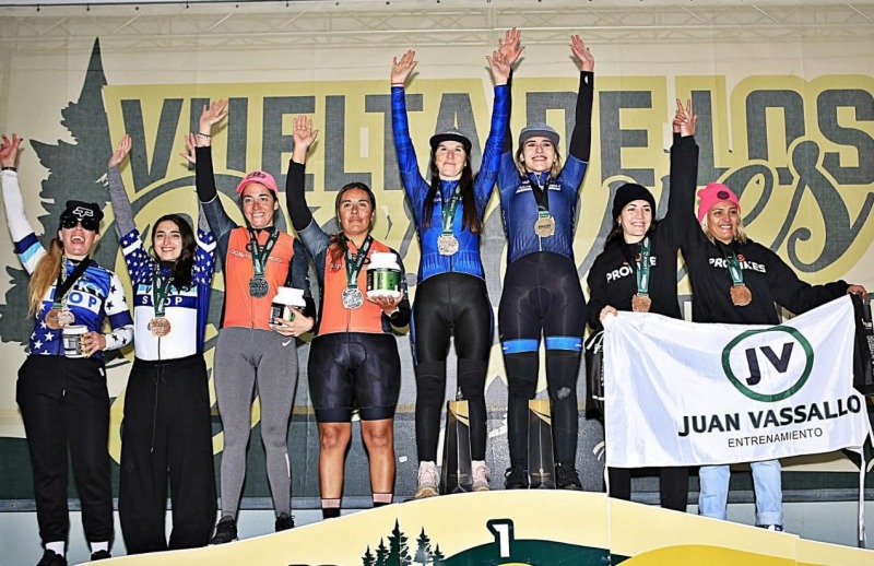 Podios olavarrienses en la Vuelta de los Bosques