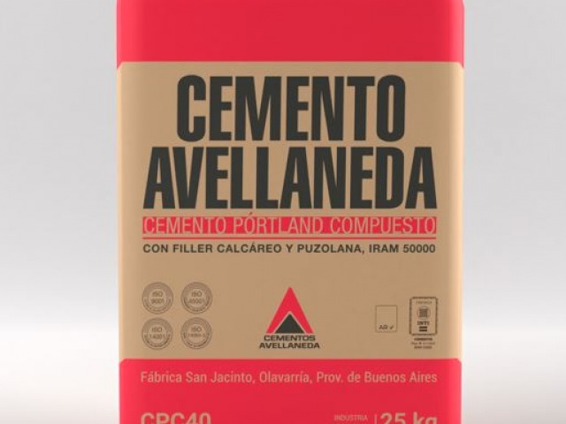 Cementos Avellaneda lanz los nuevos envases de 25 kilos