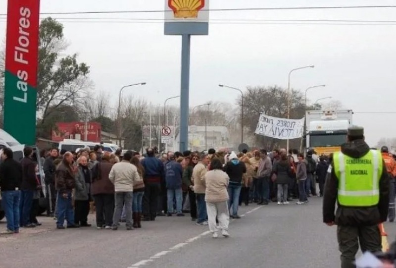 Las Flores tambin se moviliza por la construccin de la Autova 3