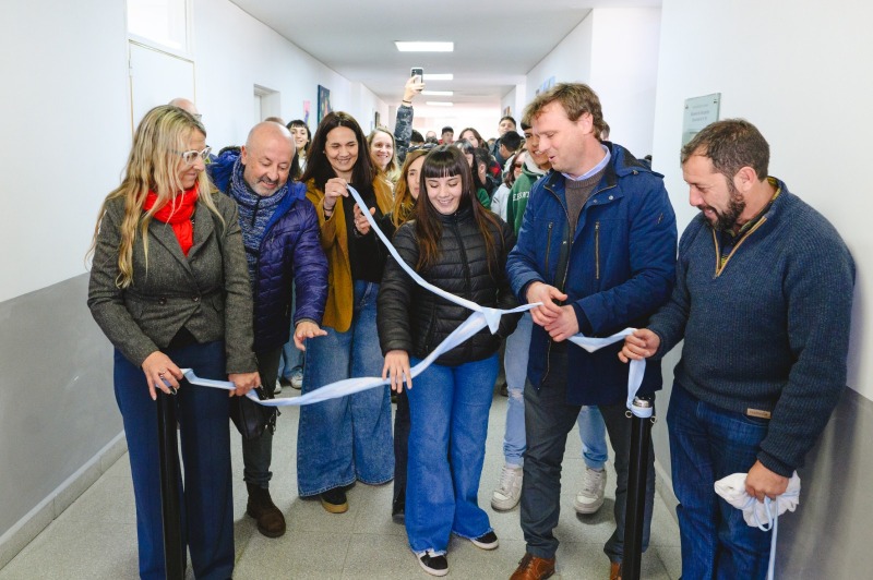 Inauguraron las obras de ampliacin de la Secundaria 18