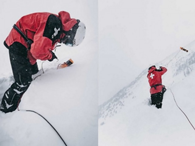 El arte de provocar avalanchas de nieve