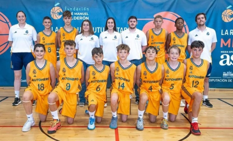Tiene races olavarrienses y juega en el bsquet del Real Madrid
