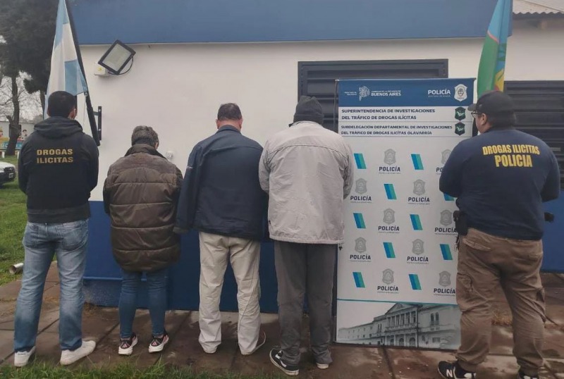 La Madrid: tres imputados y gran cantidad de droga secuestrada