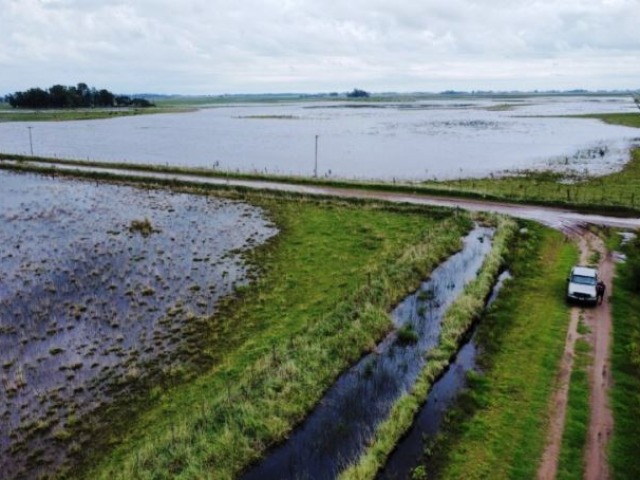 Se agrav la situacin de los campos bajo el agua en Bolvar