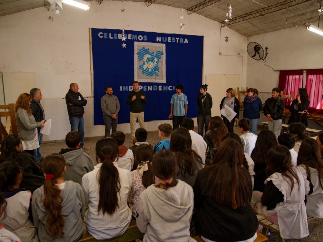 Obras de ampliacin en la Escuela Primaria N 65 y Secundaria 13