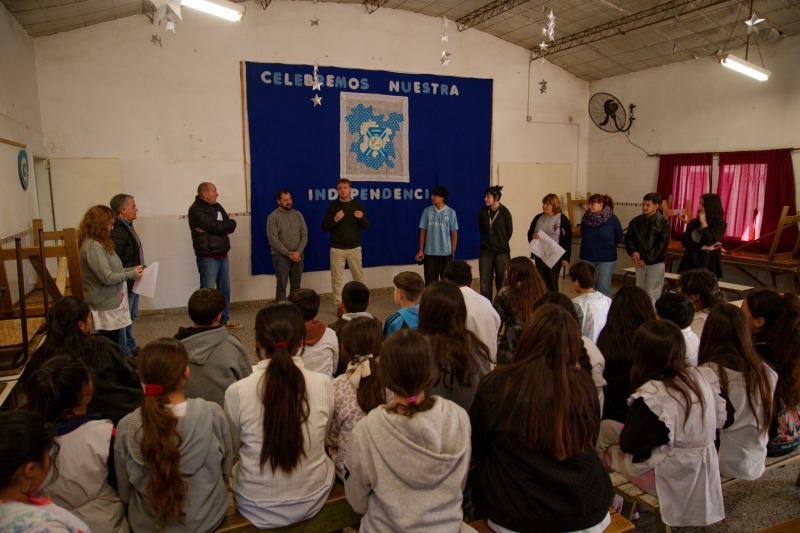 Obras de ampliacin en la Escuela Primaria N 65 y Secundaria 13