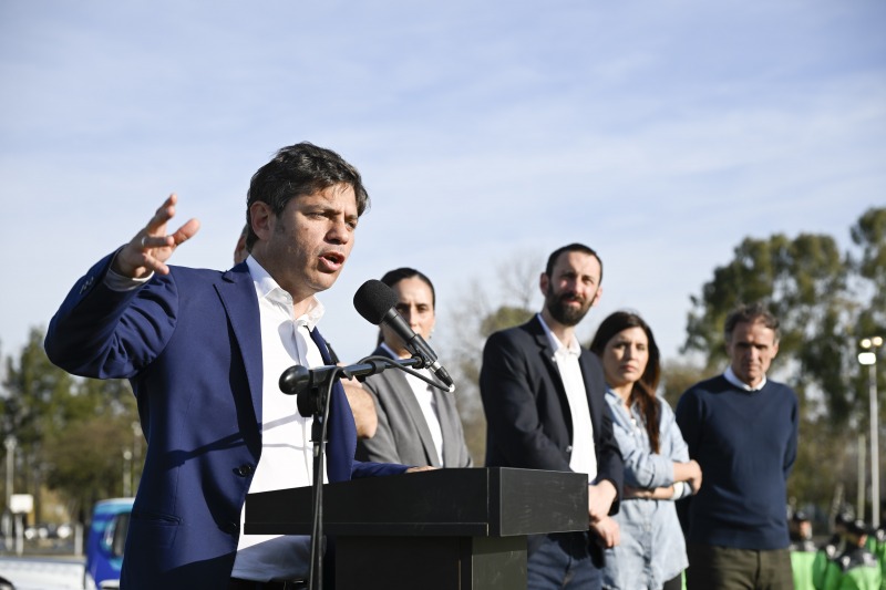 Llega el gobernador Axel Kicillof a Olavarra