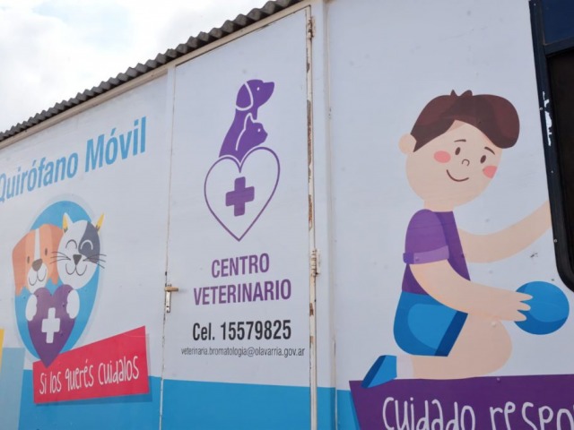 Sigue el recorrido del Quirfano Veterinario Mvil