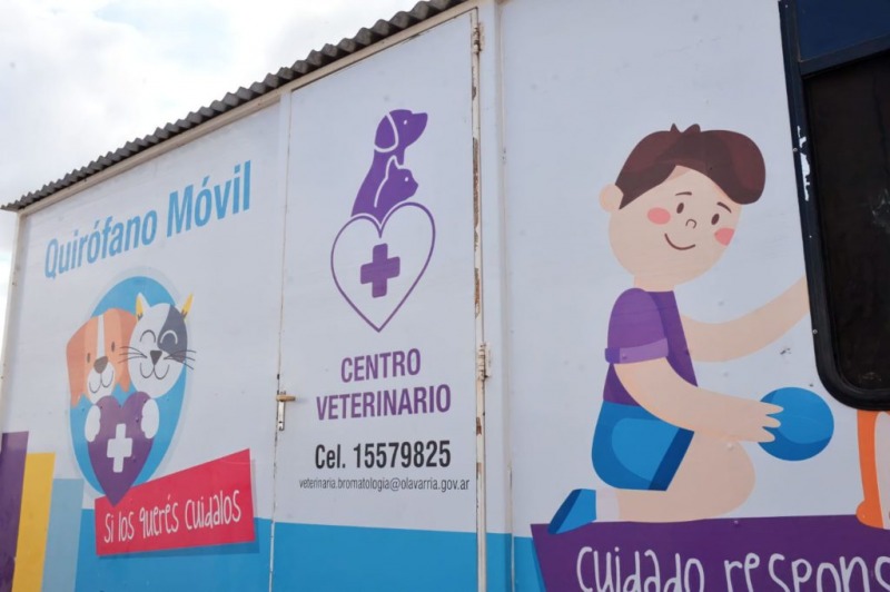 Sigue el recorrido del Quirfano Veterinario Mvil